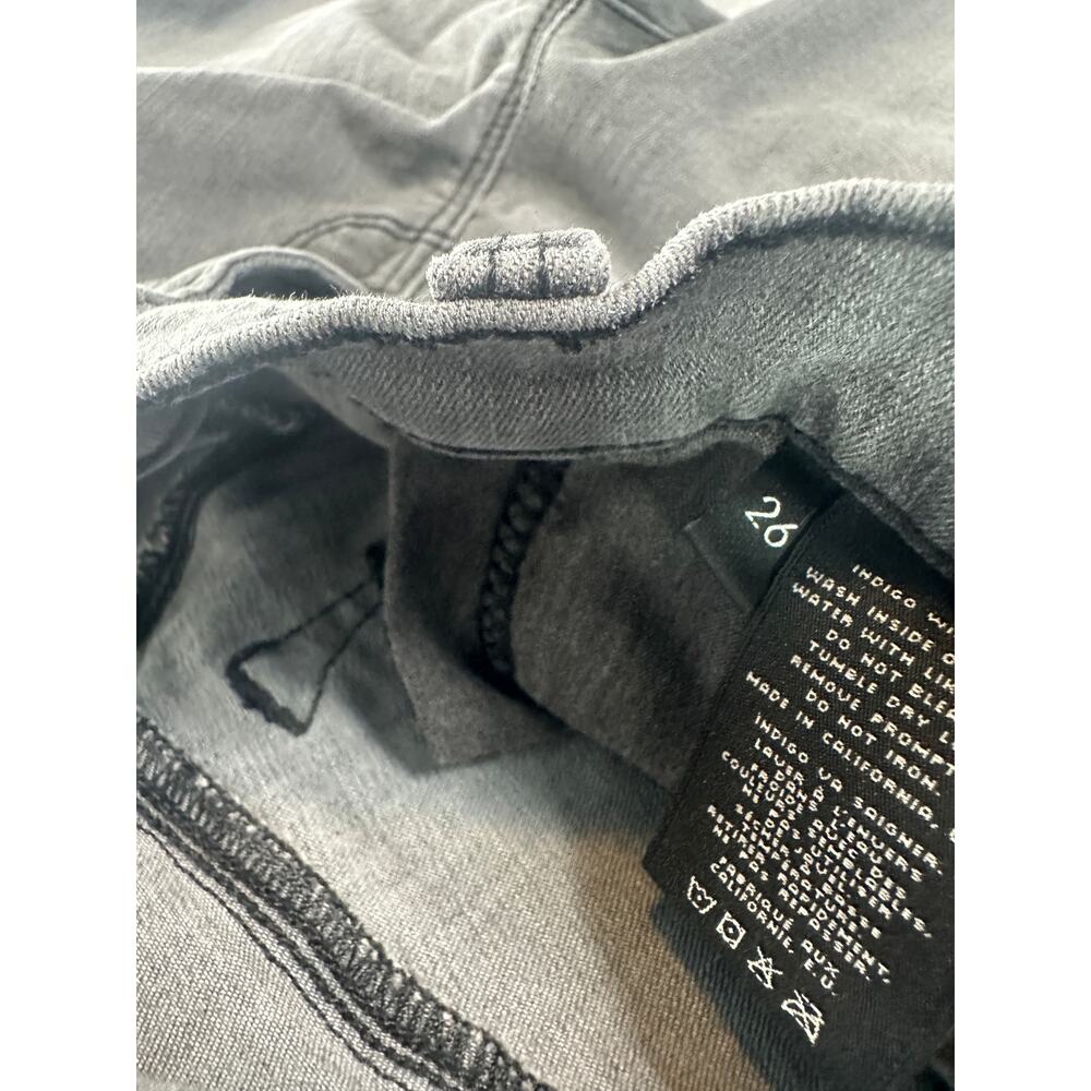J Brand Super Skinny Onyx Gray Jeans - Size 26 - Premium Stretch Denim - Picture 9 of 10